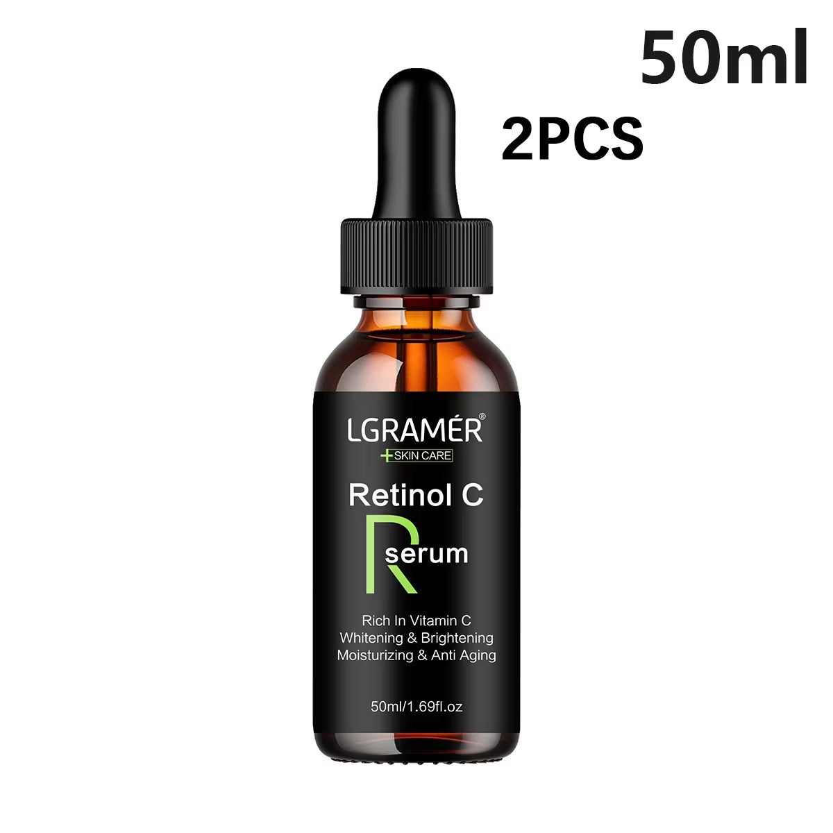 Advanced Retinol Anti-Aging Serum for Wrinkle Reduction, Pore Minimization, Skin Brightening, and Firming